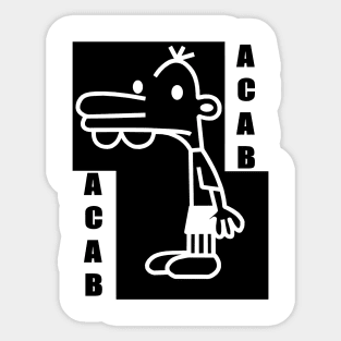 Manny Heffley Acab Acab Sticker